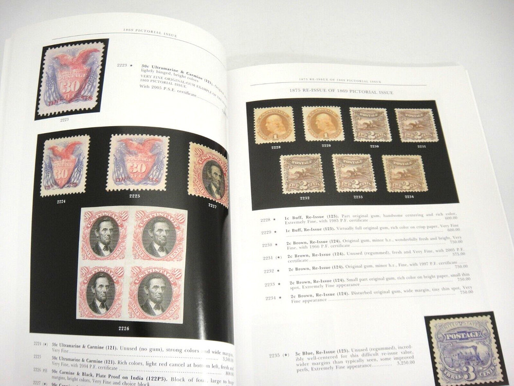Siegel Stamp Auction Catalog w Prices Realized Packard Collection Hawaii 2005