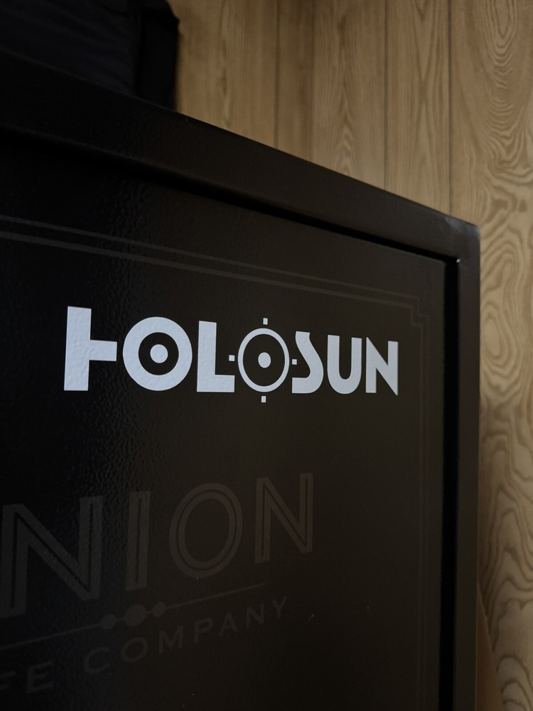 HOLOSUN RED DOT Gun Safe 8” (Set - 2) Decals / Window Decal / Toolbox Sticker