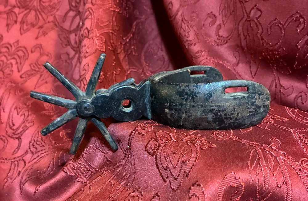 Hand Forged Iron Spur