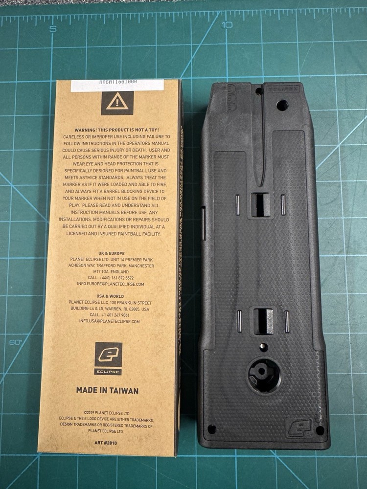 Planet Eclipse CF20 Continuous Feed 20 Round Paintball Magazine - Black. BNIB!