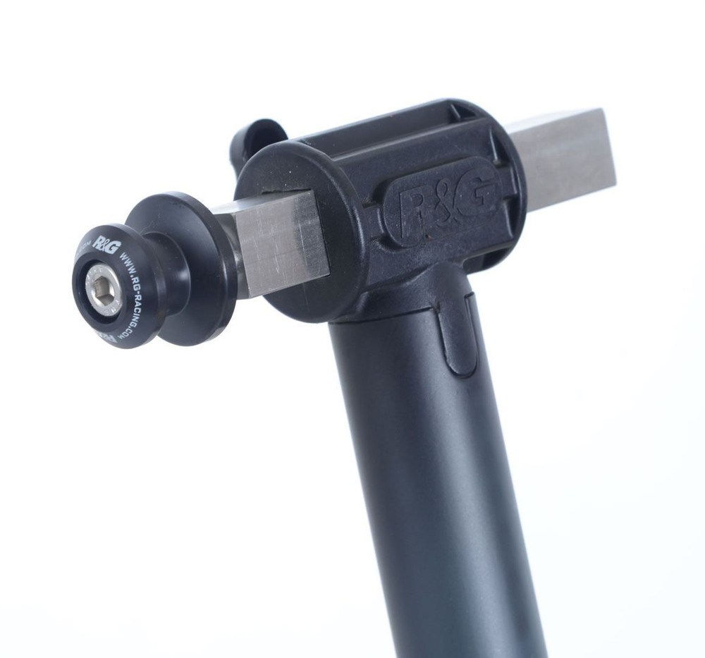 R&G Paddock Stand Hook Adapters Silver Universal