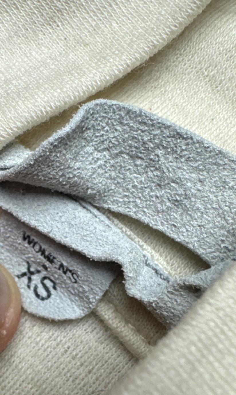 Smart Wool 1/4 Zip Women’s Size XS Cream 100% Merino Wool Base Layer Hiking