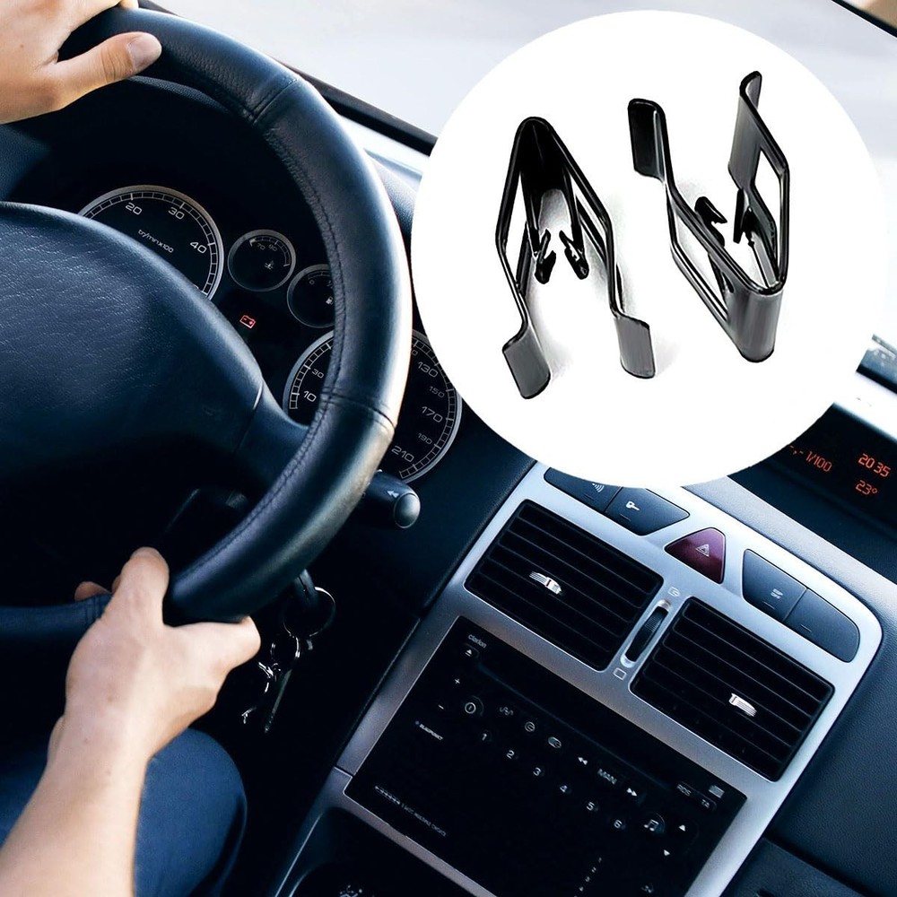 20 Pcs Universal Dashboard Trim Clips, Auto Dash Panel Retainer Clips, Trim Meta