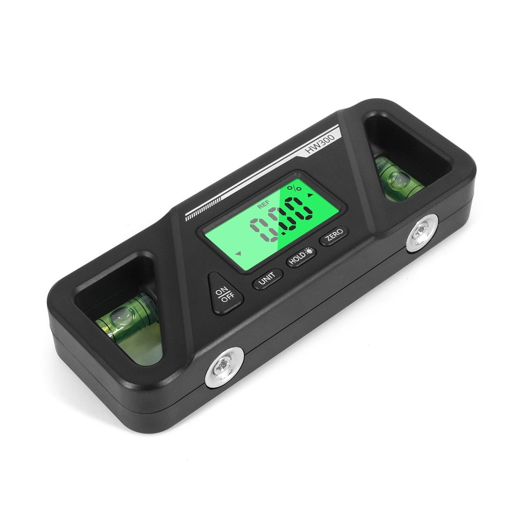 New Portable Magnetic Digital Level Tool Inclinometer Protractor Measuring Tool