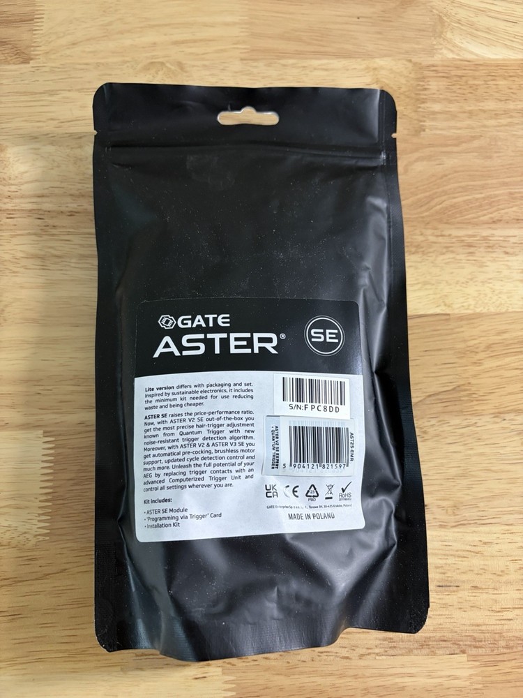 GATE ASTER V2 SE Expert (Rear Wired) + Quantum Trigger