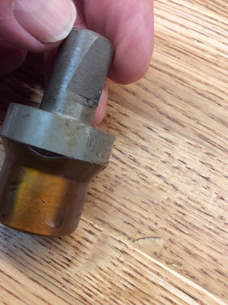 Mubea punch 7/8” Fits Mubea BF-10