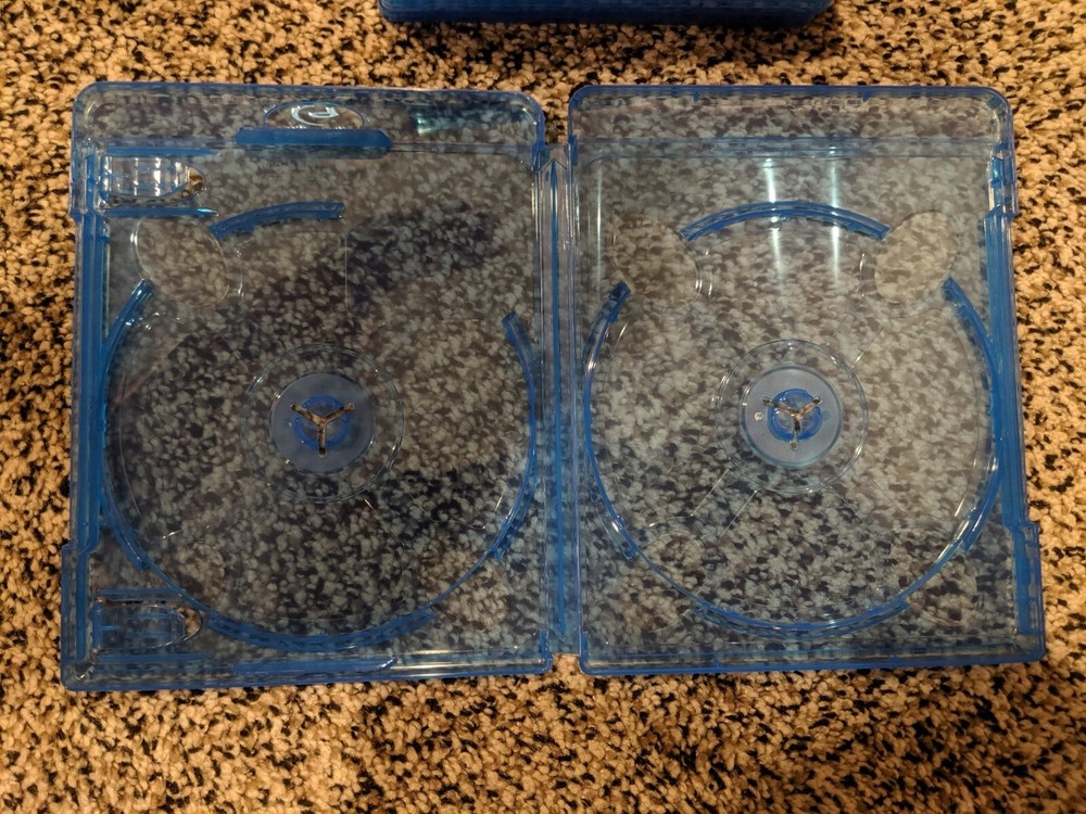 Vortex Eco-Lite (2/Dual Disc) Replacement Blu-ray Case with Security Latch