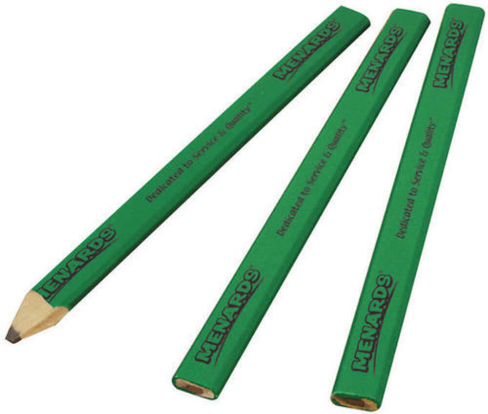 Menards Contractor 24-pack Flat Carpenter Pencils