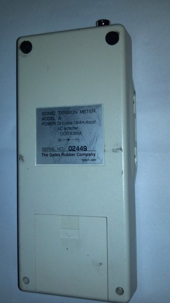 Gates Sonic Tension Meter / Model A