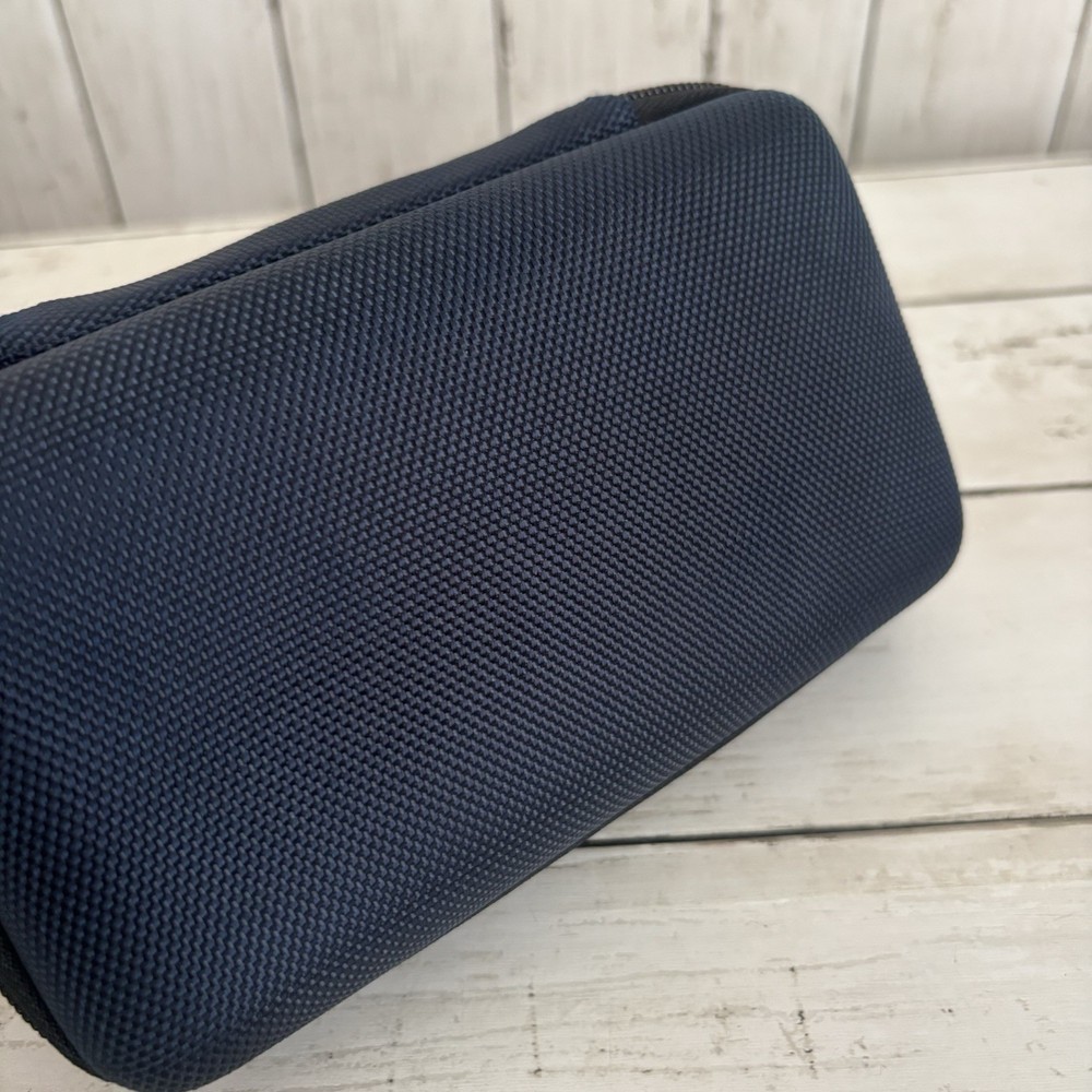 Tumi Delta Hard Shell Case Empty For Toiletry Cosmetics Amenity Kit Read*