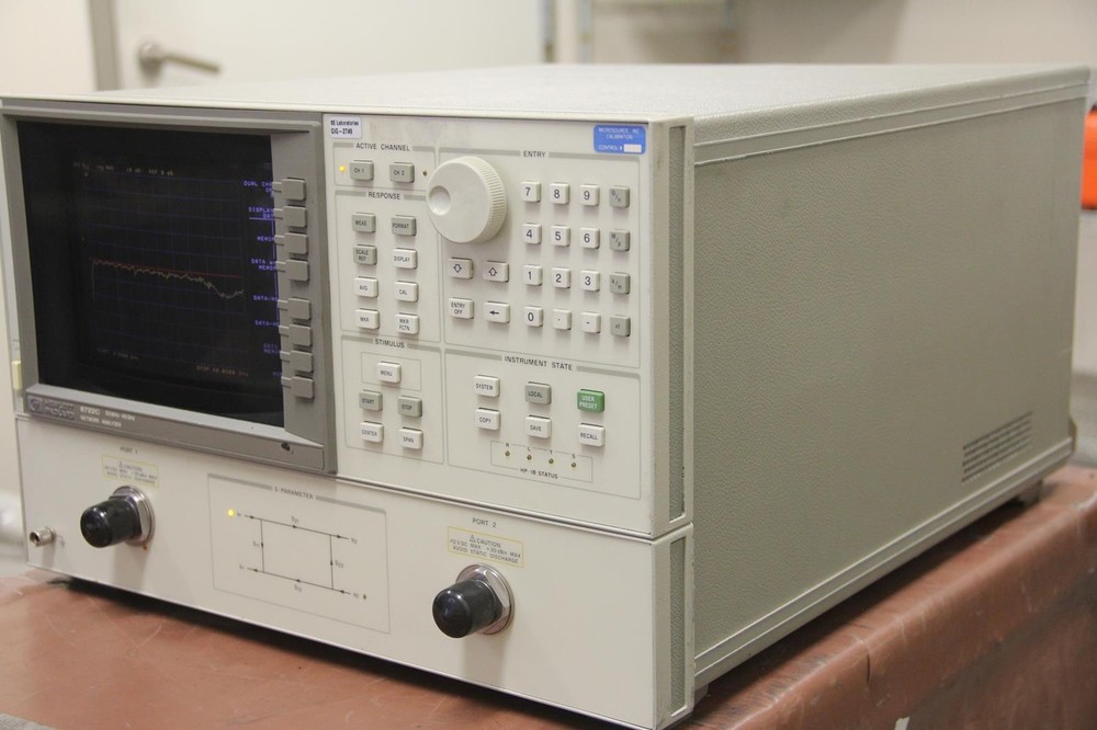 HP HEWLETT PACKARD 8722C Network Analyzer Opt 010 & 8ZE