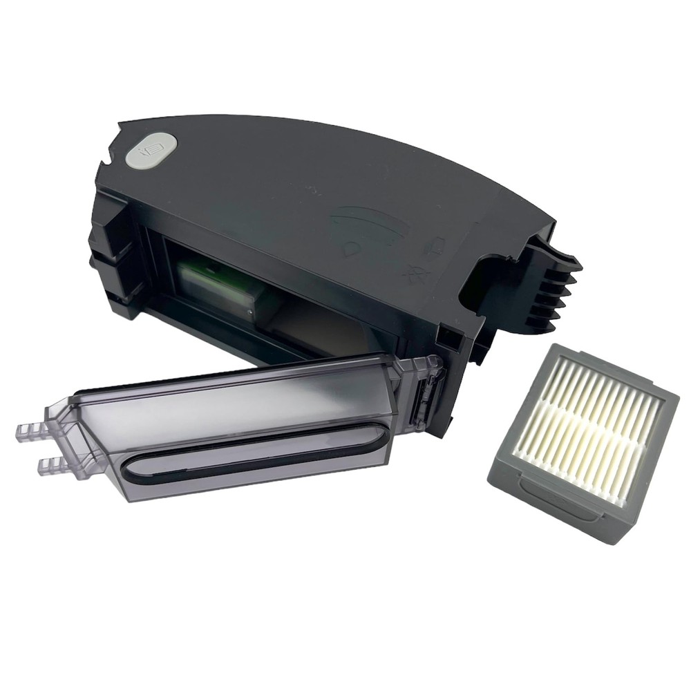 Dust Bin w/Automatic Dirt Disposal Port Compatible Replacement for iRobot Roo...