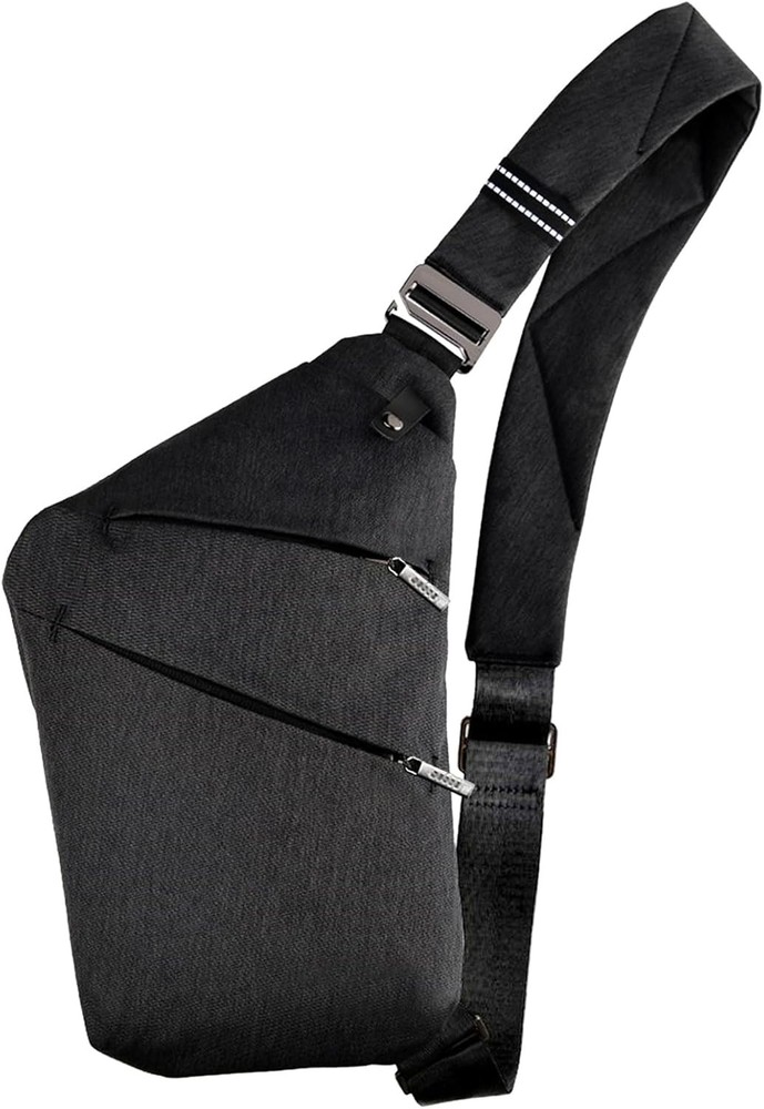 VADOO Sling Bag - Anti-theft Crossbody Shoulder for Basic Version-black
