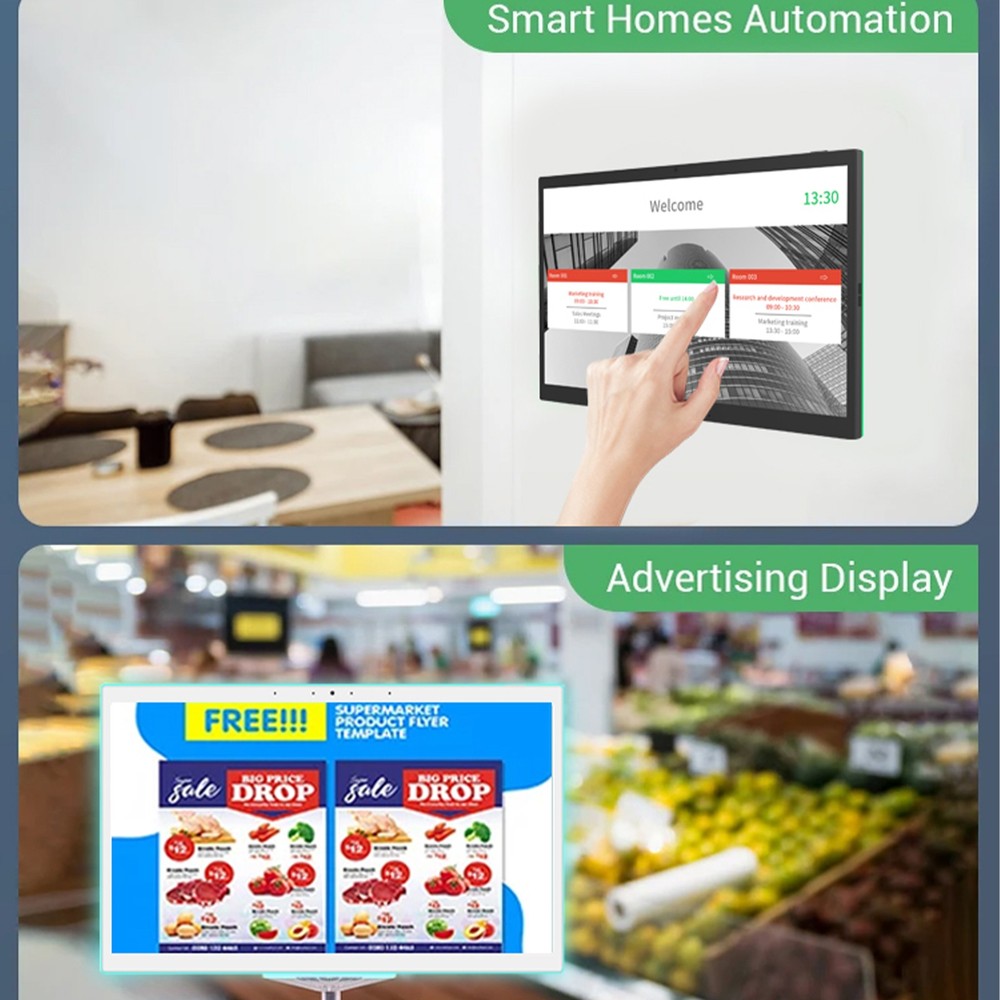 15.6 Inch Wall Mounting Android Display Automation Device Control Tablet Panel