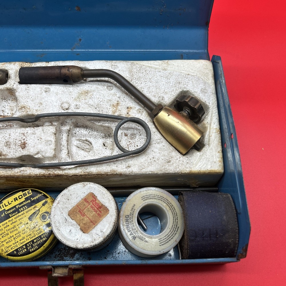 vintage Bernz-O-Matic propane torch kit