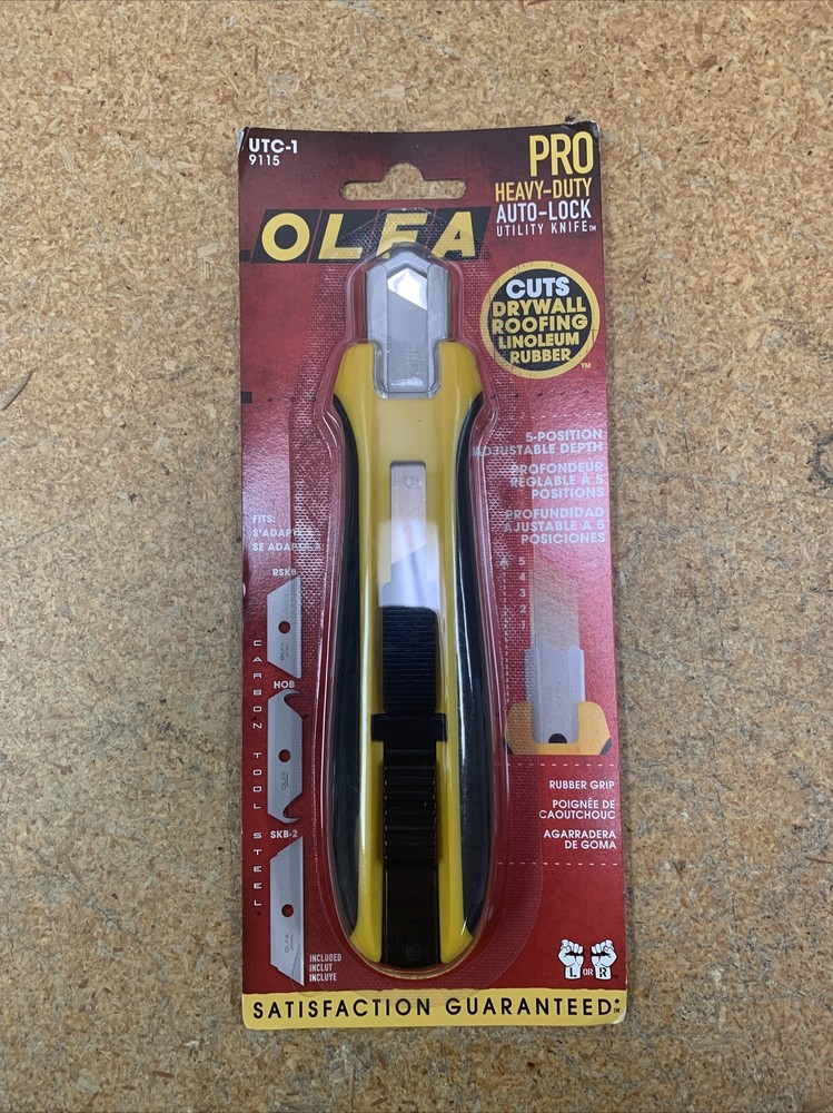 Tandy Leather Olfa Utility Knife  UTC-1. 9115.