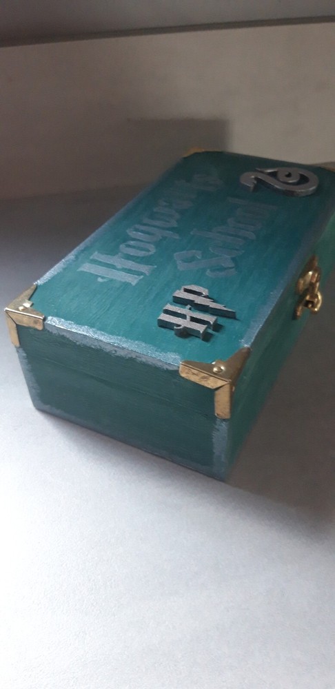 Harry Potter Hand Painted And Decorated Trinket Box