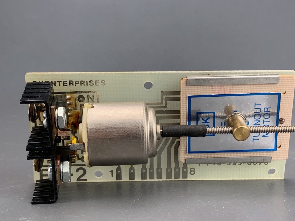 BK Enterprises electronic turnout motor NOS E0156