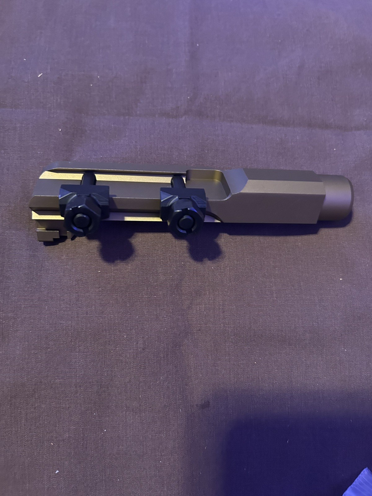 Geissele- Bayonet Lug Accessory 20MM Pic Mounting. Color Tan