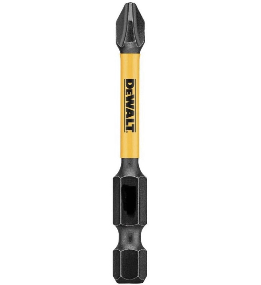 (5) Dewalt FlexTorq Impact Ready #1 Phillips Power Bits 2-1/4" Length