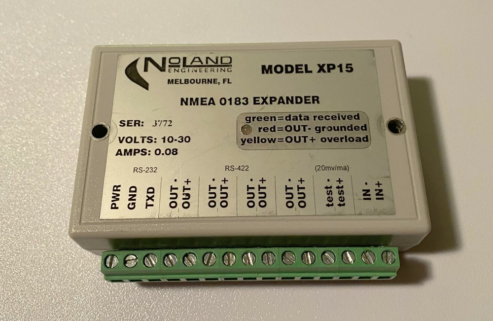 Noland Model XP15 NMEA 0183 Expander With Multiple Outputs