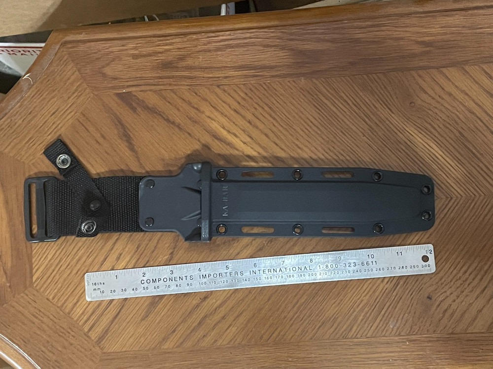 KA-BAR Full-Size Black Hard Knife Sheath