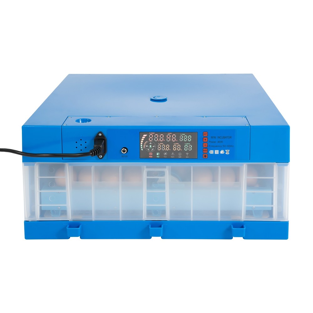 Fully Automatic 48 Egg Digital Incubator with Humidity & Turning for Poultry