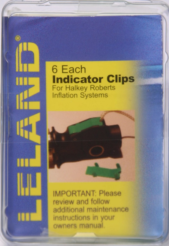 Leland Replacement Green Indicator Clips (6/Pack)