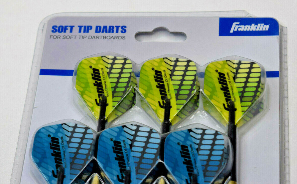 Franklin Soft Tip Darts for Soft Tip Dartboards NIP