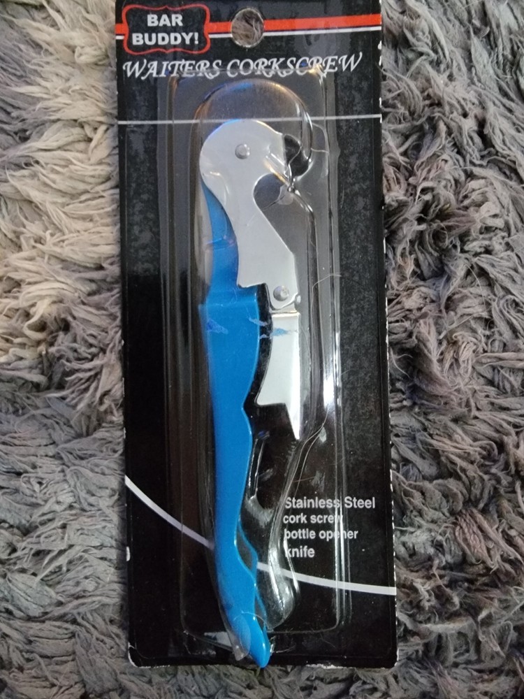 (1) Waiters Corkscrew (Color May Vary)