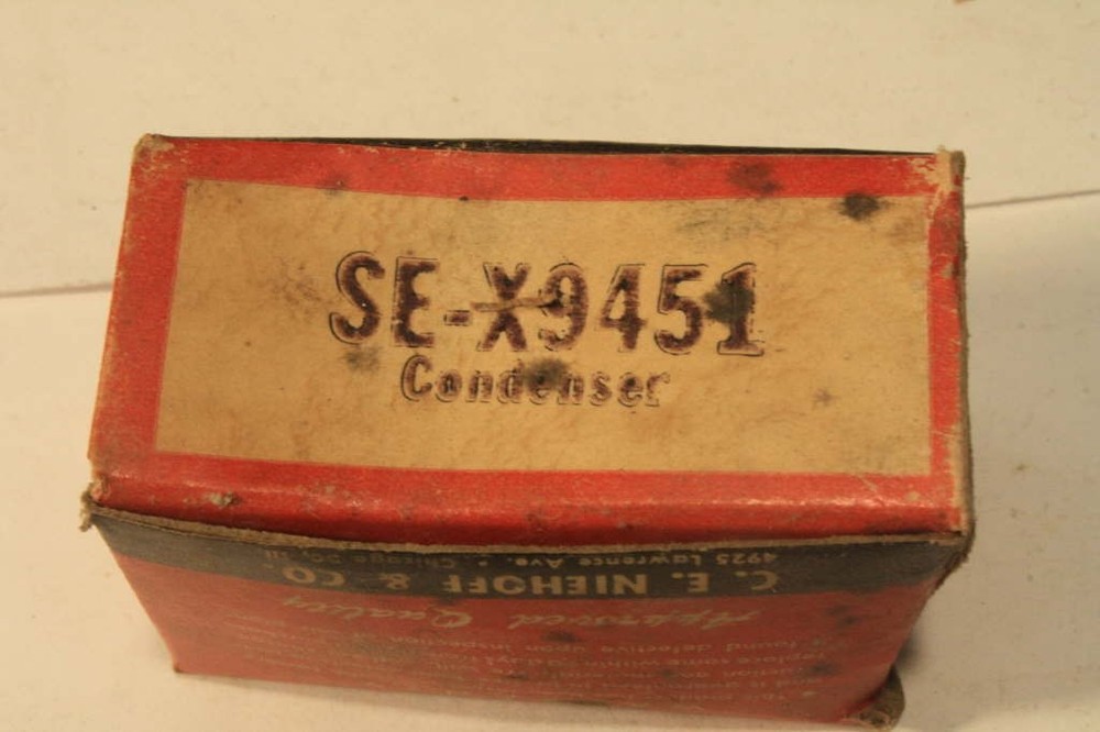 Ignition Condenser NIEHOFF SE-X9451