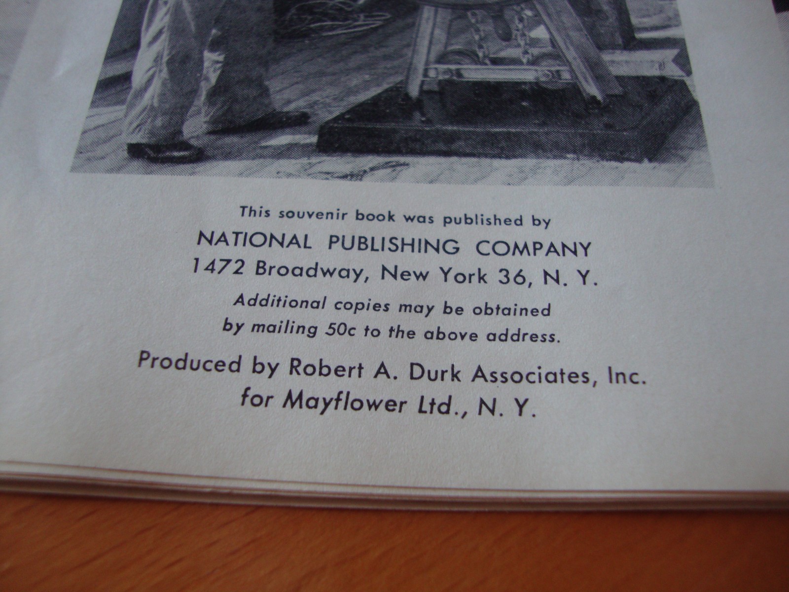 Vintage Mayflower II Official Souvenir Booklet NY Mayflower II Exposition 1957