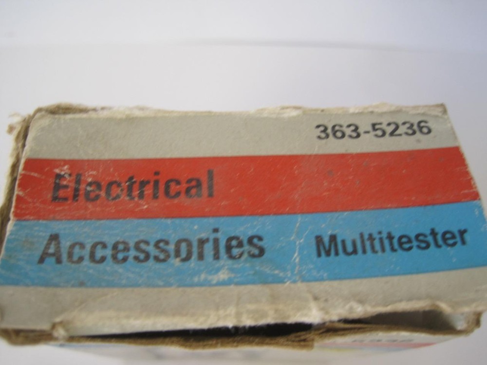 NORTH TECH ELECTRICAL ACCESSORIES MULTITESTER 363-5236 W/ LEADS MINT IN BOX USED