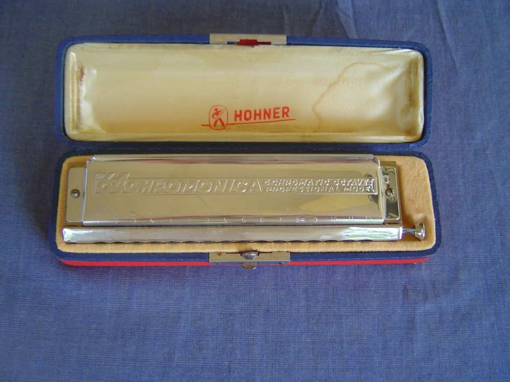 HOHNER "64 CHROMONICA"  MODEL 280/64 "C" & RED STORAGE CASE