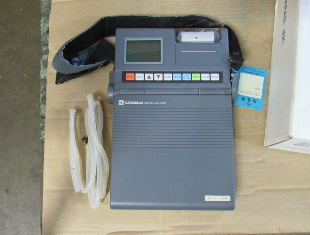NEW KANOMAX ANEMOMASTER ANEMOMETER 6631