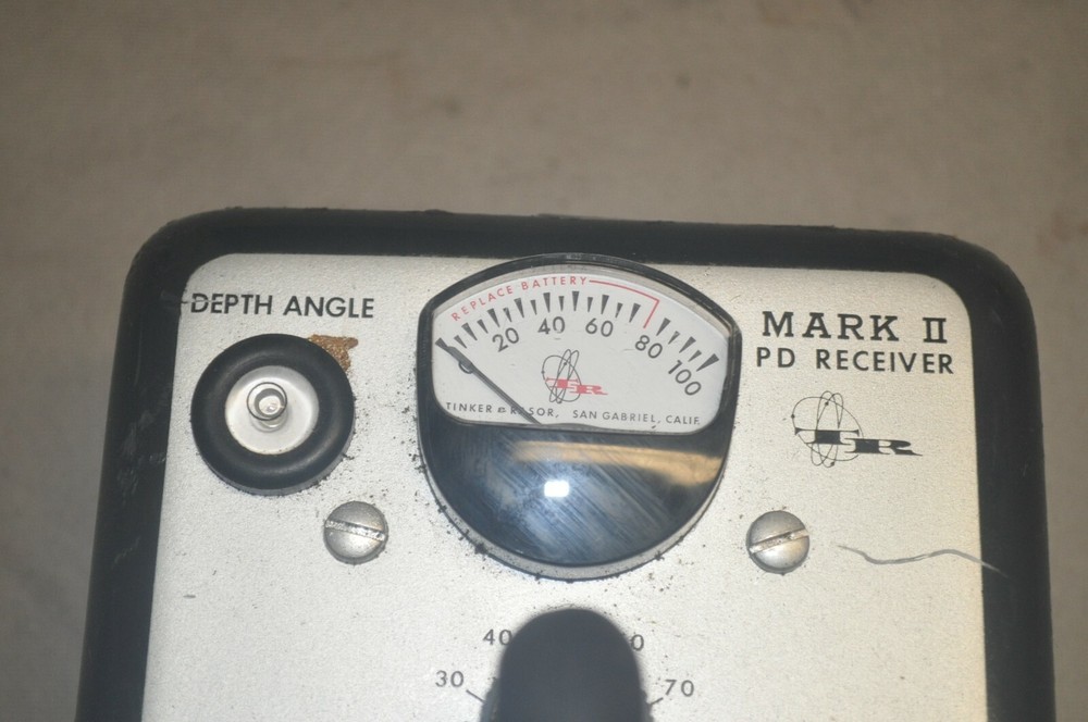 Tinker & Rasor MODEL MARK II PD HIGH VOLTAGE PIPELINE DETECTOR RECEIVER USED