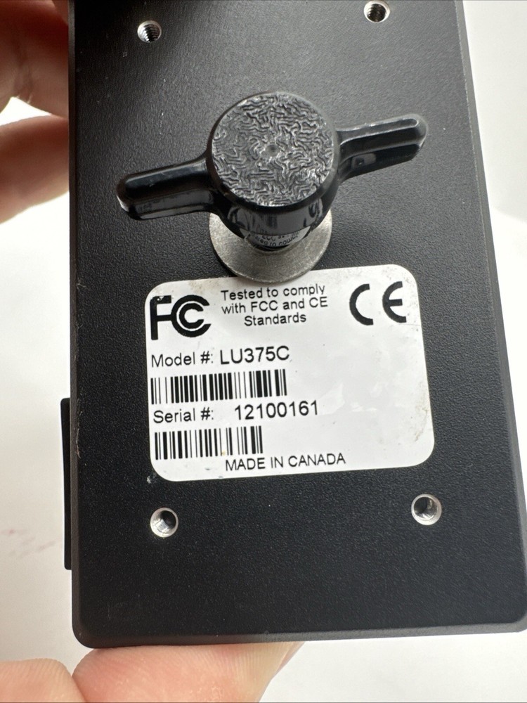 Lumenera LU375C Multi-Megapixel Camera 3.1 Megapixel & Computar Lens Untested