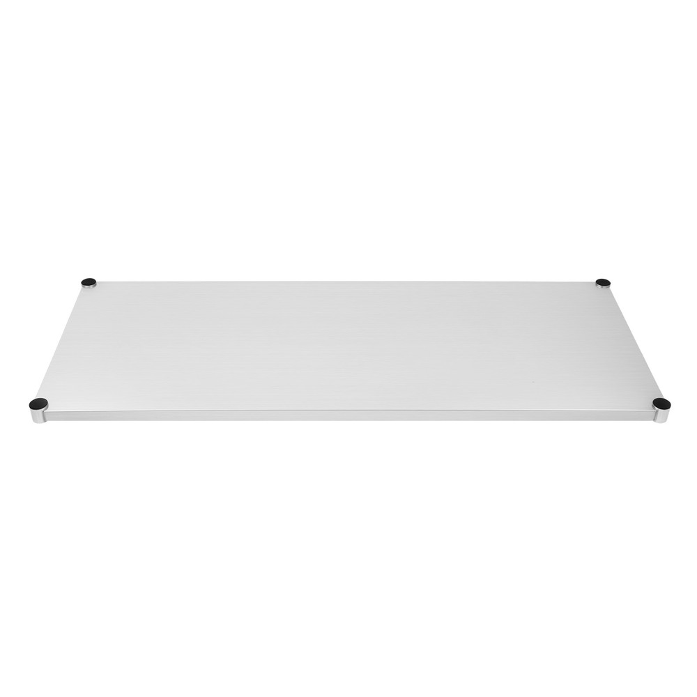 Work Table Under Shelf Stainless Steel Adjustable Lower Shelf for DuraSteel