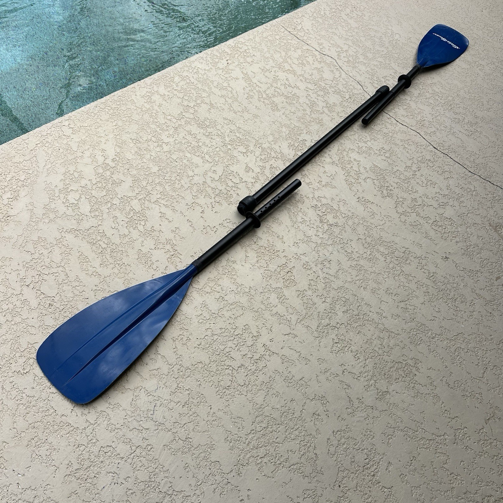 Kayak SUP Paddle - Adjustable 4-Piece, Floating, Lightweight (Eddie Bauer)