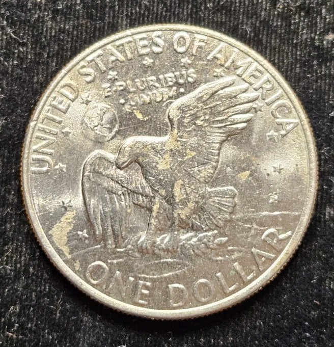 AU 1972 D One Dollar Eisenhower
