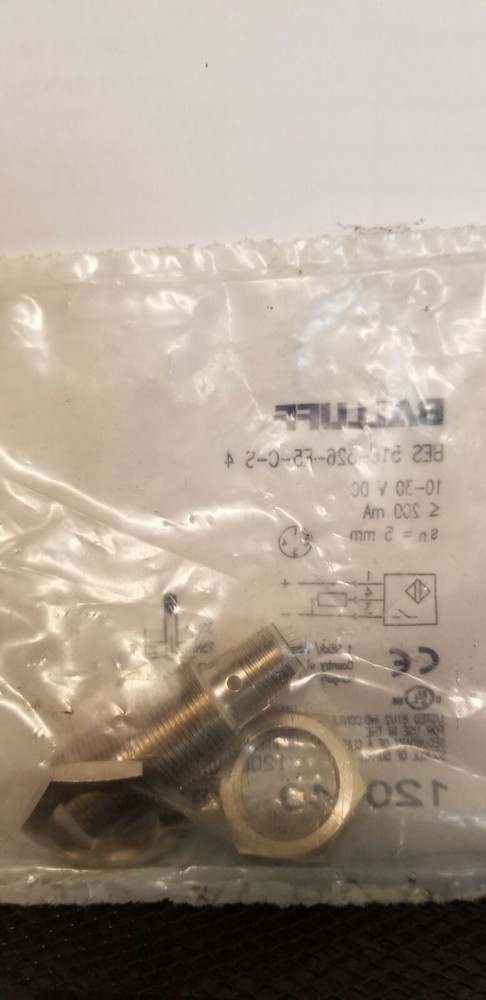 BALLUFF BES 516-326-E5-C-S4 INDUCTIVE SENSOR 10-30VDC