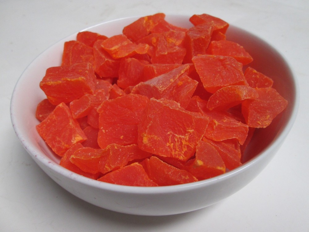 Dried Papaya chunks, 11 lbs / bag-greenbulk