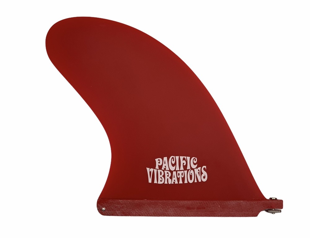PACIFIC VIBRATIONS 9”  RED Fin surfboard longboard