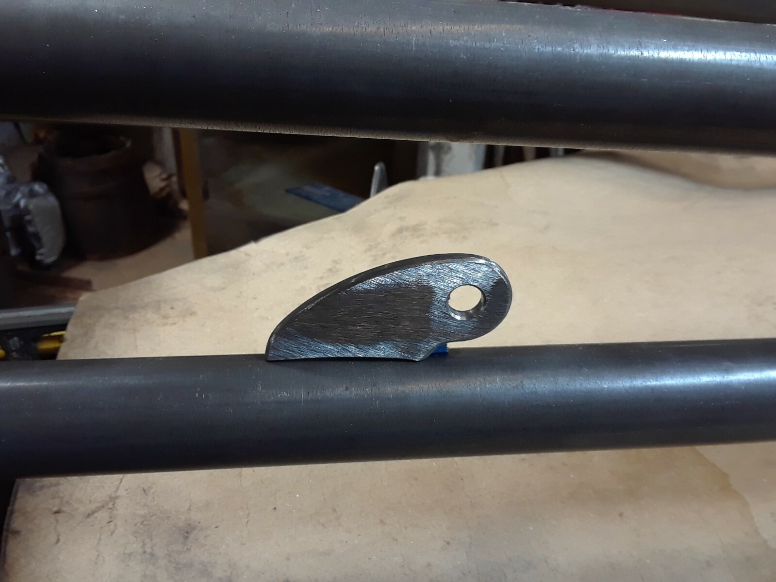 Dragster, cackle car and other applications Radius rod bracket by the pair.