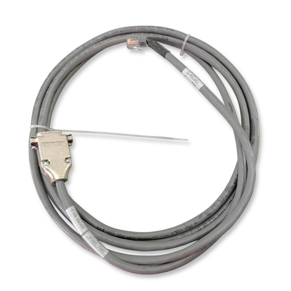 Networking Cable Lot: New CommScope 7ft Patch Cord & Used Kentrox Console Cable