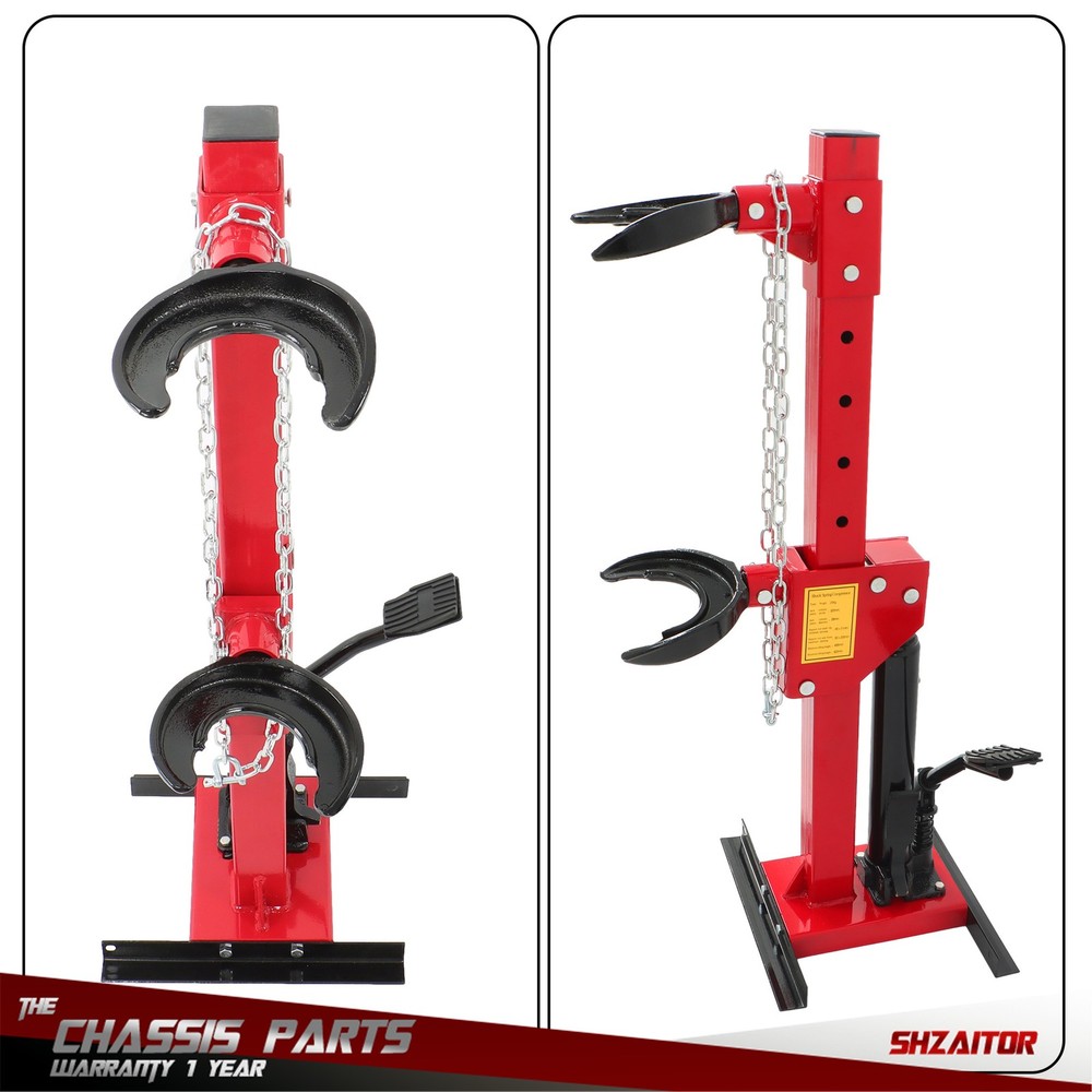 4.5Ton Coil Spring Compressor Auto Strut Hydraulic Compressor Removing Tool Red