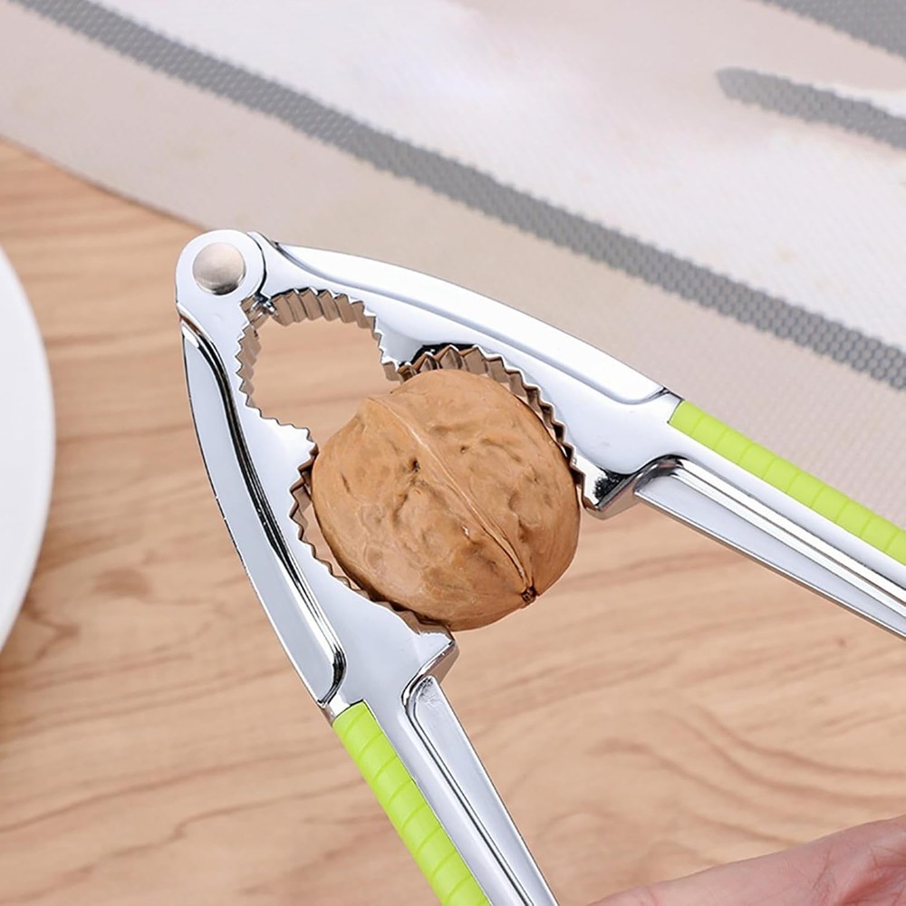 Versatile Nutcracker Tool for Pecans, Walnuts, and Lobster - Comfortable Grip