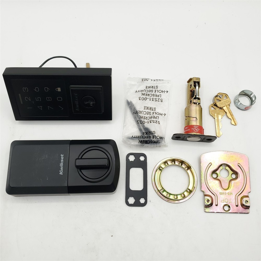 Kwikset SmartCode 270 Keyless Entry Electronic Touchpad Deadbolt Door Lock