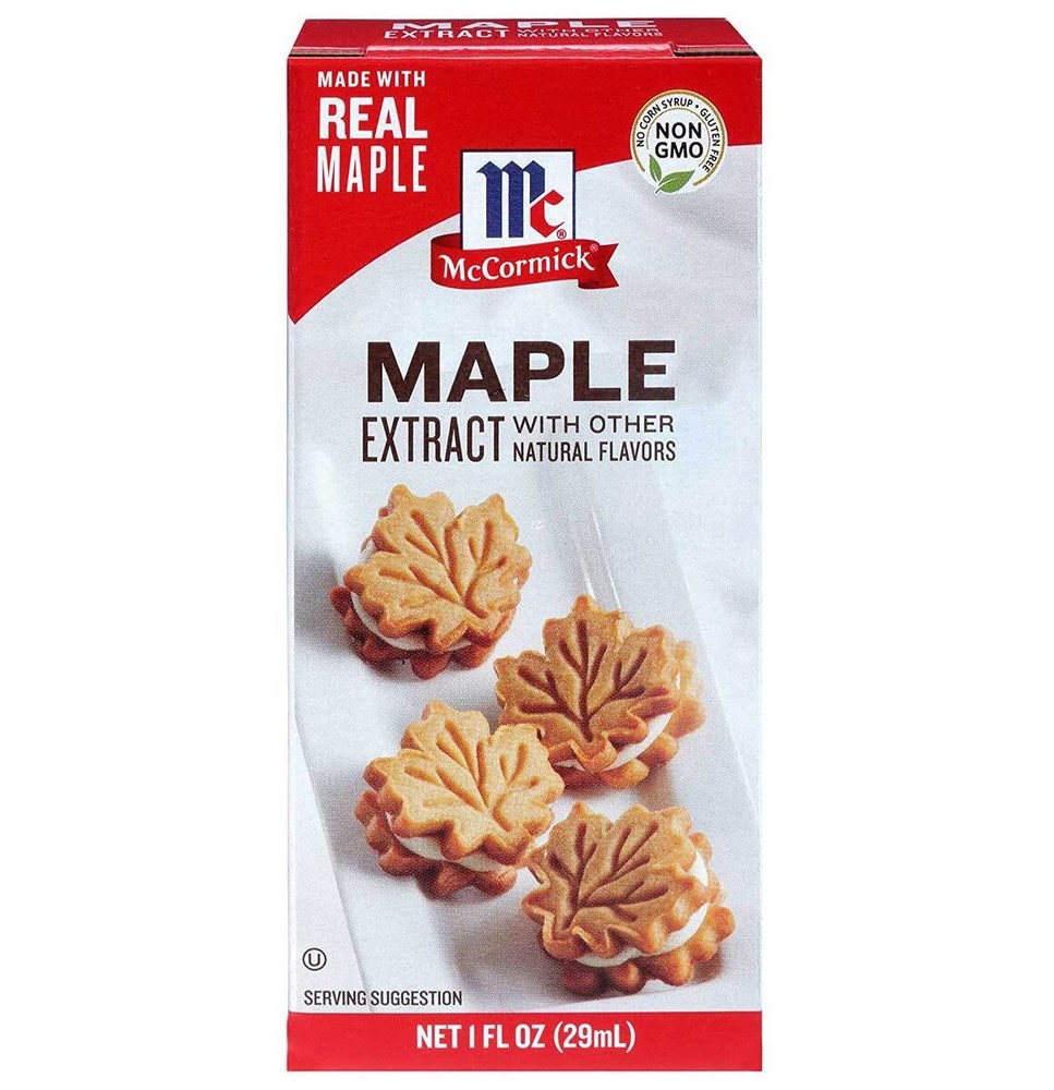 McCormick Maple Extract Flavoring Non GMO - 1 Oz - EACH
