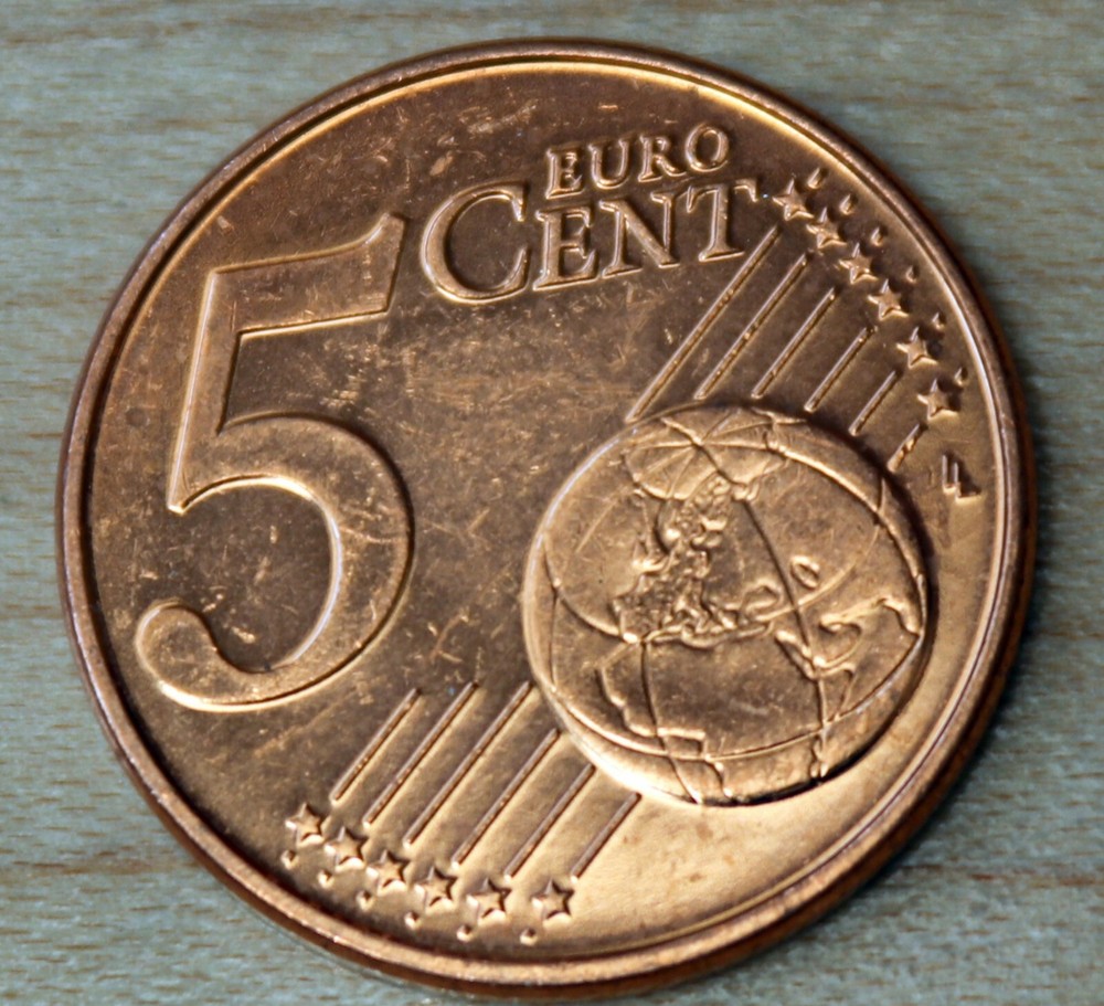 1999 Netherlands 5 Euro Cents